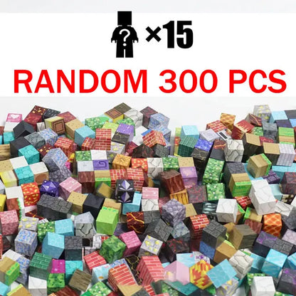 10-500PCS Magnetic Building Blocks Magnet Set Bricks Mini World STEM Construction DIY Educational Toys For Kids Birthday Gifts