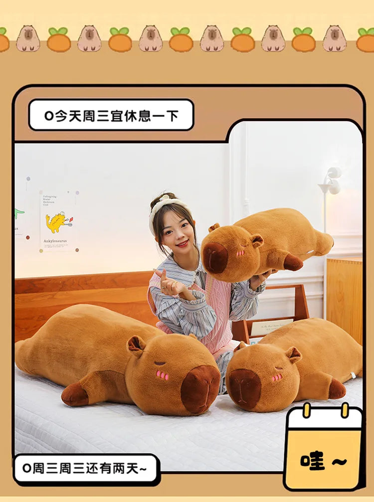 Giant Capybara Plush Toy