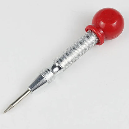 2pc Spring Type Automatic Center Punch Locator Glass Striker Window Breaker Punch Centering Punch Punch Tool