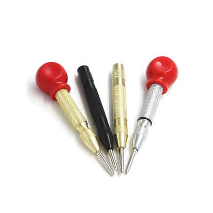 2pc Spring Type Automatic Center Punch Locator Glass Striker Window Breaker Punch Centering Punch Punch Tool