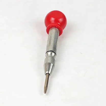 2pc Spring Type Automatic Center Punch Locator Glass Striker Window Breaker Punch Centering Punch Punch Tool