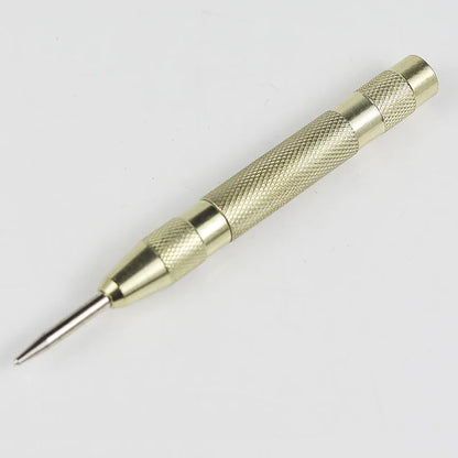 2pc Spring Type Automatic Center Punch Locator Glass Striker Window Breaker Punch Centering Punch Punch Tool