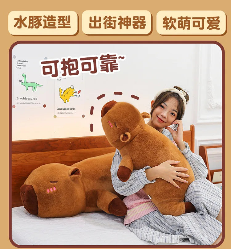 Giant Capybara Plush Toy