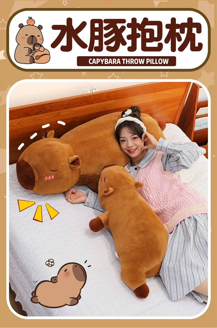 Giant Capybara Plush Toy